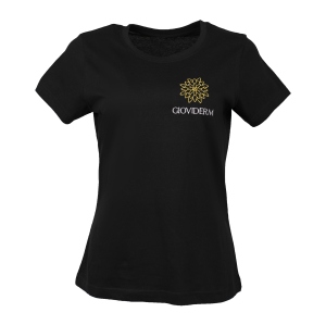 Koszulka Damska T-Shirt Czarna z Twoim Logo