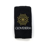 Ręcznik czarny 50x30 z Twoim Logo 