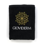 Ręcznik czarny  50x100 z Twoim Logo 