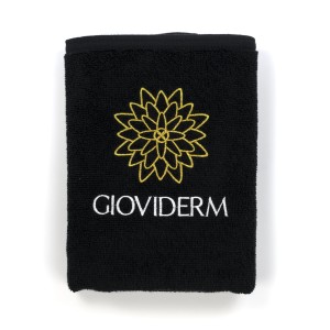 Ręcznik czarny  50x100 z Twoim Logo 