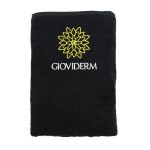 Ręcznik czarny  70x140 z Twoim Logo 